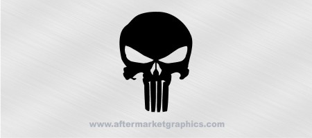 Punisher Skull Decal 02